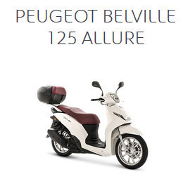 PEUGEOT BELVILLE 125 ALLURE