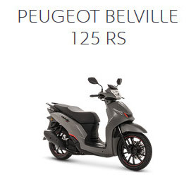 PEUGEOT BELVILLE 125 RS
